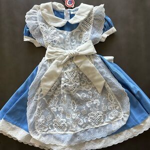 Alice in Wonderland Costume- Blue and White Lace Dress
